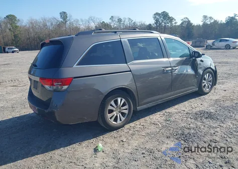 2015 Honda Odyssey Ex-L z USA, uszkodzony, nr VIN 5FNRL5H69FB096208